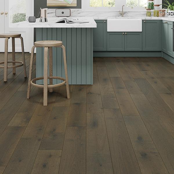 Home Choice Engineered European Rustic Oak Flooring 14mm x 190mm Bronze Matt Lacquered